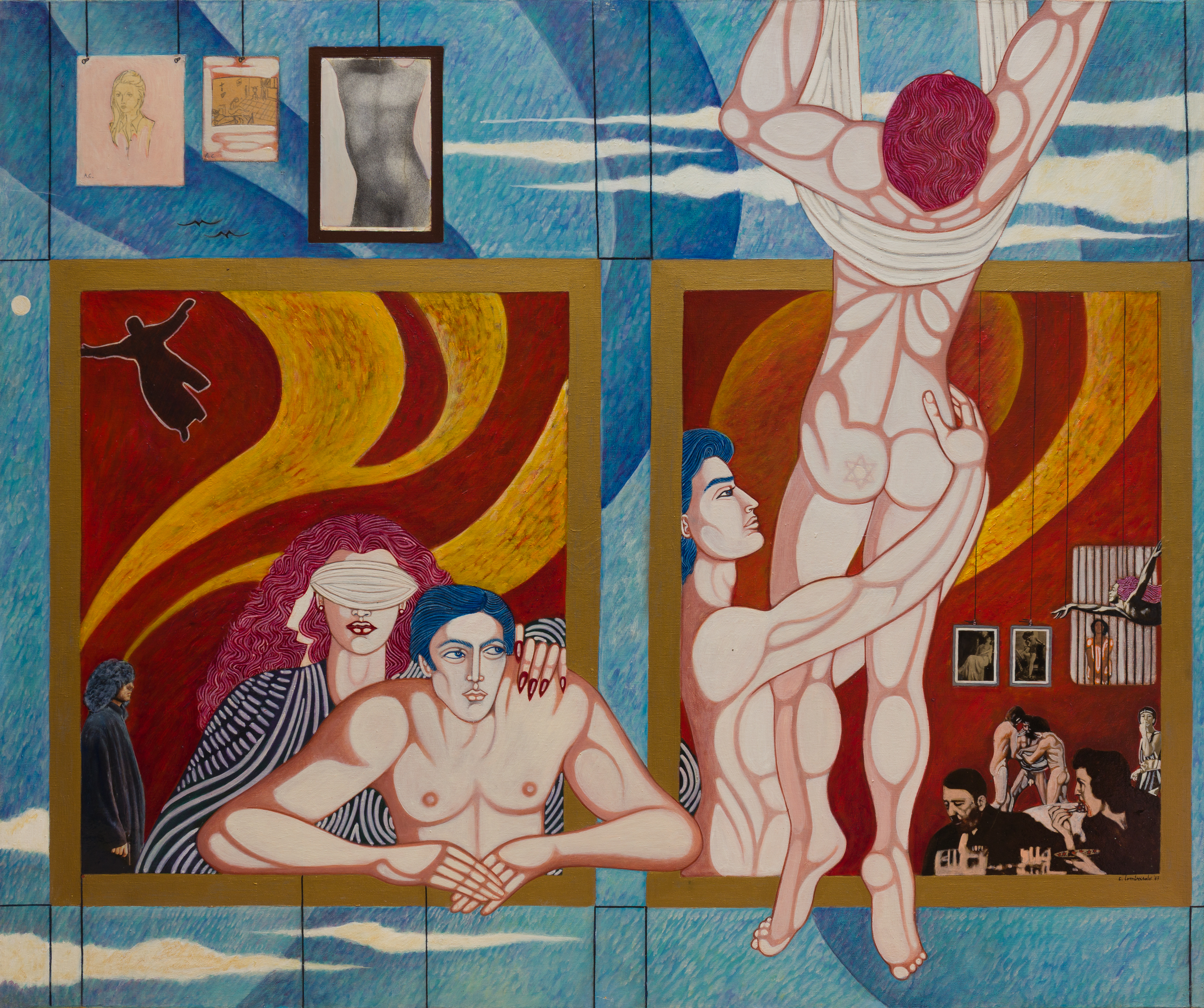 Dittico pannello sinistro